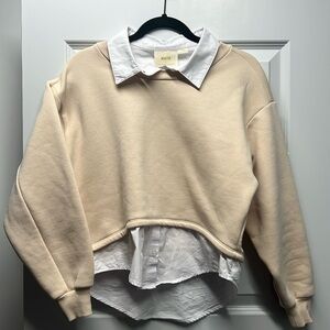 Maeve by Anthropologie Twofer Sweatshirt